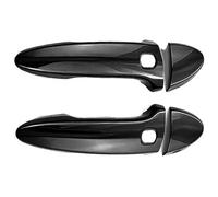 ATACDVDYEU Car Outer Door Handle Cover for L&EXUS ES240 ES350 XV40 2006-2012 Holeless Door Handle Cup Pull Accessories Kit Protector Anti-Scratch Compatible with(2 Doors Dual Smart Bright Black)