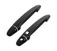 ATACDVDYEU Car Outer Door Handle Cover for L&EXUS for GX470 J120 2002-2009 Single Hole 1-Smart Door Handle Cover Bowl Protector Anti-Scratch Compatible with(2 Doors Bright Black)