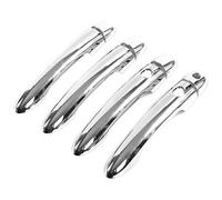 ATACDVDYEU Car Outer Door Handle Cover for Laguna X74 2002-2007 Single Hole Car Door Handle Cup Scratch-Resistant Modification Accessories Protector Anti Compatible with(Dual Smart Electroplating)