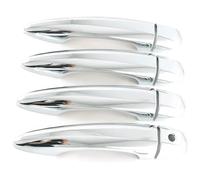 ATACDVDYEU Car Outer Door Handle Cover for N&issan for Qashqai J12 2023 2024 Door Handles Bowl and Anti Scratch Accessories Car Exterior(Silver)