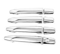 ATACDVDYEU Car Outer Door Handle Cover for Pajero for Montero Sport 2009-2012 Car Exterior Door Handles Chrome Side Handle Cover Trim 8pcs Fit