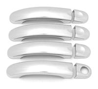 ATACDVDYEU Car Outer Door Handle Cover for Sagitar for J&etta A5 2006-2011 Single Hole Door Handle Cover Anti-Scratch Protector Accessories(Electroplating)