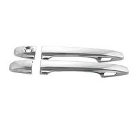 ATACDVDYEU Car Outer Door Handle Cover for Subaru for Outback 2014-2021 Single Hole Dual Smart Door Handle Bowl Anti-Scratch Modification Accessories Protector Compatible with(2 Doors Electroplated)
