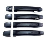 ATACDVDYEU Car Outer Door Handle Cover for Subaru for Outback 2014-2021 Single Hole Dual Smart Door Handle Bowl Anti-Scratch Modification Accessories Protector Compatible with(Bright Black)