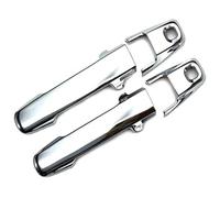 ATACDVDYEU Car Outer Door Handle Cover for Suz&uki for Smile 2022-2024 Chrome Trim Door Handle Cover Decorative Anti-Scratch Protector Accessories(Smart Electroplating)