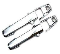 ATACDVDYEU Car Outer Door Handle Cover for Suz&uki for Smile 2022-2024 Chrome Trim Door Handle Cover Decorative Protector Accessories Anti-Scratch(Smart Electroplating)