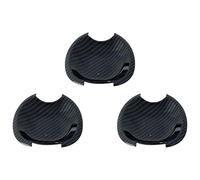 ATACDVDYEU Car Outer Door Handle Cover for Suz&uki for Vitara Door Handle Bowl Decoration Frame Single Hole Exterior Anti-Scratch Protective Film Accessories Protector(Small Door Bowl Carbon Fiber*3)
