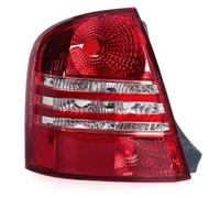 ATACDVDYEU Car Tail Lights For Mazda For Haima 2005-2010 Rear Bumper Left Right Tail Light Assembly Red White Shell Stop Brake Lamp(Only 1 Left)