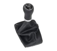 ATACDVDYEU for A4 8E B6 B7 2000-2008 Car Shift Gear Knob Lever Gaitor Boot Cover Gear Stick Knob Shifter Knobs Head(R12345 Black line)