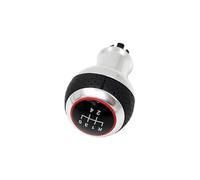 ATACDVDYEU for A4 8K A5 8T Type 2007-2015 Q5 08-15 S for Line Leather Car Gear Knob Stick Shifter Handball Shifter Knobs Head(5 Speed)