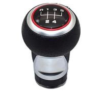 ATACDVDYEU for A4 B6 B7 B8 for A6 S4 8K for A5 8T for Q5 8R 12mm 5/6 Speed Gear Shift Knob Lever Stick Shift Knob Head Shifter Knobs Head(Red 5 Speed-1,Black White)