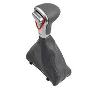 ATACDVDYEU for A4 for A5 B8 for Q5 2010-2014 Gearbox Handles Gear Shift Knob Lever Stick Head Shifter Knobs Head(Leather-Gray)