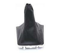 ATACDVDYEU for Astra H HandBrake Gaiter Lever Shifter Dust Jacket Hand Brake Gaiter Cover Boot Gear Stick Knob Shifter Knobs Head(Black line Gear Boot)