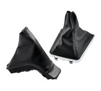 ATACDVDYEU for Astra H Lever Gaiter Boot Parking Handbrake Grips Boot Cover 5/6 Speed Gear Stick Knob Shifter Knobs Head(Combo)
