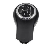 ATACDVDYEU for Astra III H 1.6 for Vauxhall 2004-2010 6/5 Speed Leather Gear Shift Knob Cover Boot Gear Stick Knob Shifter Knobs Head(R123456 Gear KNOB)