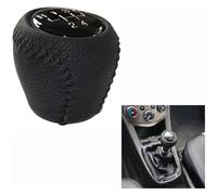 ATACDVDYEU for Aveo for Sonic T300 2012-2017 5 Speed Manual Leather Car Gear Stick Shift Knob Handball Shifter Knobs Head