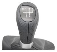 ATACDVDYEU for B&MW 1 for Series E81 2006-2012 5/6 Speed Gear Stick Shift Knob with Leather Boot Car Gear Shift Knob Shifter Knobs Head(5 Speed)