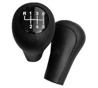 ATACDVDYEU for B&MW E30 E32 E34 E36 E38 E39 E46 E53 E60 E63 E83 E84 E90 E91 for M3 5/6 Speed Shift Knob Power Sport Gear Shift Knob Head Shifter Knobs Head(Black 6speed)