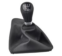 ATACDVDYEU for B&MW for 1 Series E81 E82 E87 E88 2006-2011 5/6 Speed Car Gear Shift Knob Manual Shifter Lever Head Gaiter Boot Shifter Knobs Head(Lhd 5 Speed Black)