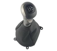 ATACDVDYEU for Civic for DX EX LX Model 2006-2011 5/6 Speed MT Gear Shift Knob Boot Cover Transmission Handle Shifter Knobs Head(6 Speed and Boot)