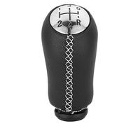 ATACDVDYEU for CLIO for MK3 3 III for M&EGANE for MK2 for Scenic for MK2 17mm 5 Speed Gear Shift Knob Stick Head Lever Handle Shifter Knobs Head(White Line)