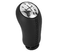 ATACDVDYEU for CLIO for MK3 3 III for M&EGANE for MK2 for Scenic for MK2 17mm 5 Speed Gear Shift Knob Stick Head Lever Handle Shifter Knobs Head(Bright-Black)