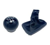 ATACDVDYEU for Corsa C 01-06 for TIGRA B 04-12 for Combo C 01-11 5 Speed Shift Knob Gaiter Boot Handbrake Case Stick Knob Shifter Knobs Head(with Circle 2Pcs)
