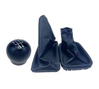 ATACDVDYEU for Corsa C 01-06 for TIGRA B 04-12 for Combo C 01-11 5 Speed Shift Knob Gaiter Boot Handbrake Case Stick Knob Shifter Knobs Head(Without Circle 3Pcs)