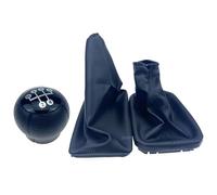 ATACDVDYEU for Corsa C 01-06 for TIGRA B 04-12 for Combo C 01-11 5 Speed Shift Knob Gaiter Boot Handbrake Case Stick Knob Shifter Knobs Head(with Circle 3Pcs)