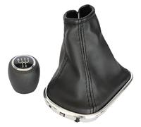ATACDVDYEU for Cruze 2008-2014 5 Speed Car Gear Shift Knob Boot Cover Lever Handball Stick Shifter Handball Shifter Knobs Head(5 Speed Boot)
