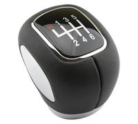 ATACDVDYEU for Cruze Gear Stick Gearbox Shift Lever 5/6 Speed Manual Transmission Handle Leather Gear Shift Knob Shifter Knobs Head(: 6 Speed)