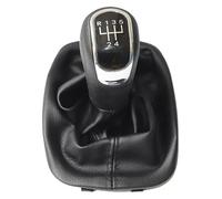ATACDVDYEU for Fabia 1 for MKI 2000-2008 6Y Manual Gearbox Stick Handle Gear Shift Knob Lever Shifter Dust Jacket Shifter Knobs Head(5 Speed Set)