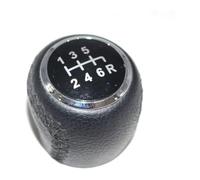 ATACDVDYEU for Fiat for Grande for Punto for EVO 2012 6 Speed Car Shift Knob Shifter Lever Covered Leather Gear Stick Knob Shifter Knobs Head