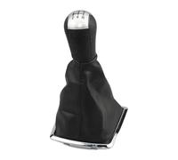 ATACDVDYEU for Focus 2 for Mondeo MK2 2005-2008 Gear Shift Knob Lever Gaitor Shifter Boot Cover Case Gear Stick Knob Shifter Knobs Head(White)