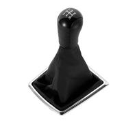 ATACDVDYEU for Focus 2 for Mondeo MK2 2005-2008 Gear Shift Knob Lever Gaitor Shifter Boot Cover Case Gear Stick Knob Shifter Knobs Head(Black)