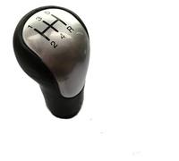 ATACDVDYEU for Ford for Fiesta for MK6 2002-2008 for Connect for Fusion 5/6 Speed Shift Gear Knob Handle Gear Shift Knob Cap Head Shifter Knobs Head(Silver)