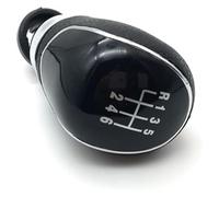 ATACDVDYEU for Ford for Focus 2 for MK2 FL for MK3 MK4 MK7 for Mondeo for KUGA for Galaxy for Fiesta Manual 5 6 Speed Gear Shift Knob Shifter Knobs Head(Black 6 Speed)