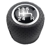 ATACDVDYEU for Jumper for Relay 2002-2014 5/6 Speed Car Shift Knob Shfiter Lever Handball Covered Leather Shifter Knobs Head(5 Speed)