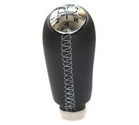 ATACDVDYEU for Laguna II 2 MK2 2001-2007 Manual Selector Gearbox Handle Ball 5 Speed Gear Shift Knob Head Stick Gear Stick Knob Shifter Knobs Head(5speed Leather Black)