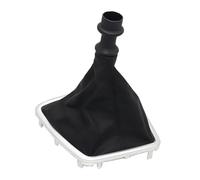 ATACDVDYEU for Laguna Mk3 2007-2015 Manual Gear Shift Knob Gaiter Boot Cover 6 Speed Lever Shifter Handle Gear Stick Knob Shifter Knobs Head(Gear Boot)