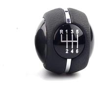 ATACDVDYEU for M&ini for Cooper F55 F56 F54 F60 7641999 Manual Gear Shift Knob Shifter Cover 5/6 Speed Stick Shifter Handball Shifter Knobs Head(Red Line Red Word 6)