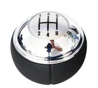 ATACDVDYEU for M&ini for Cooper for R52 R53 S 3 Doors 2001-2008 5/6 Speed Gear Shift Knob Shifter Lever Stick Handle Ball Shifter Knobs Head(5-Speed Silver)