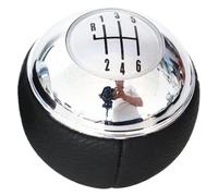 ATACDVDYEU for M&ini for Cooper for R52 R53 S 3 Doors 2001-2008 5/6 Speed Gear Shift Knob Shifter Lever Stick Handle Ball Shifter Knobs Head(6-Speed Silver)