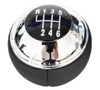 ATACDVDYEU for M&ini for Cooper for R52 R53 S 3 Doors 2001-2008 5/6 Speed Gear Shift Knob Shifter Lever Stick Handle Ball Shifter Knobs Head(6-Speed Black)