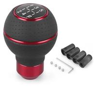 ATACDVDYEU for M8 M10 M11 M12 Shift Lever Gear Level Knob Shift Head Universal Car Gear Shift Knob 5 Speed Gear Stick Knob Shifter Knobs Head(Red)