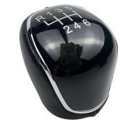 ATACDVDYEU for Mondeo 4 MK4 IV 2007-2014 Manual Gear Shift Knob Gaiter Boot Dustproof Cover Collar Car Gear Shift Knob Shifter Knobs Head(6 Speed Black Knob,Black red)