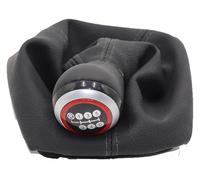 ATACDVDYEU for Octavia 2 A5 2004-2010 Manual Car Gear Shift Knob Lever Gearbox Shifter Leather Stick Shifter Handball Shifter Knobs Head