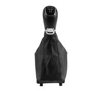 ATACDVDYEU for Octavia A7 MK3 2014-2017 5/6 Speed Shift Gear Knob Lever Shifter Gaitor Boot Cover Case Gear Stick Knob Shifter Knobs Head(5 Speed)