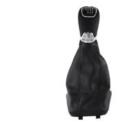 ATACDVDYEU for Octavia for A7 MK3 2014-2019 Leather Lever Gaitor Boot Cover Gear Shift Knob Head Car Gear Shift Knob Shifter Knobs Head(6speed)