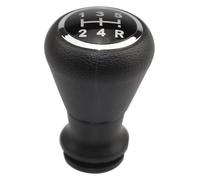 ATACDVDYEU for P&eugeot 106 206 306 406 207 307 407 5 Speed Car Manual Gear Shift Knob Sleeve Adapter Lever Shifter Knobs Head(Black)